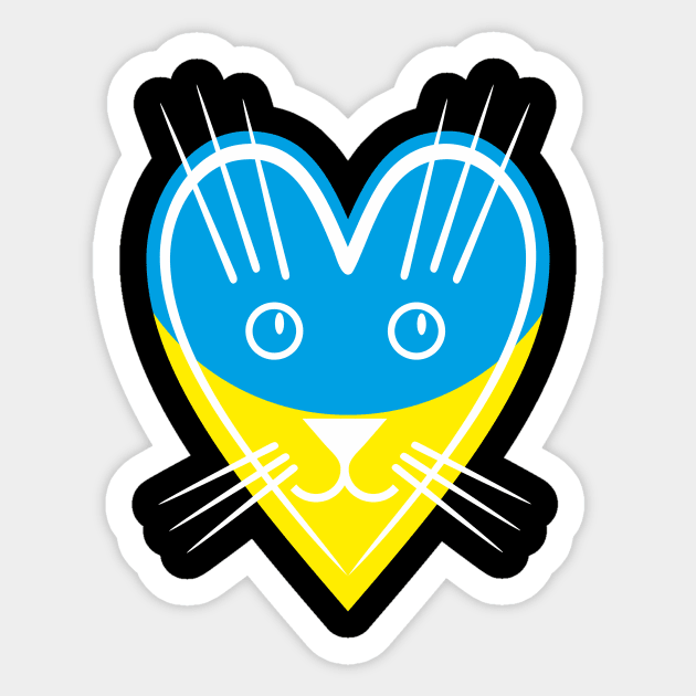 Cutest Ukraine Sticker by aceofspace